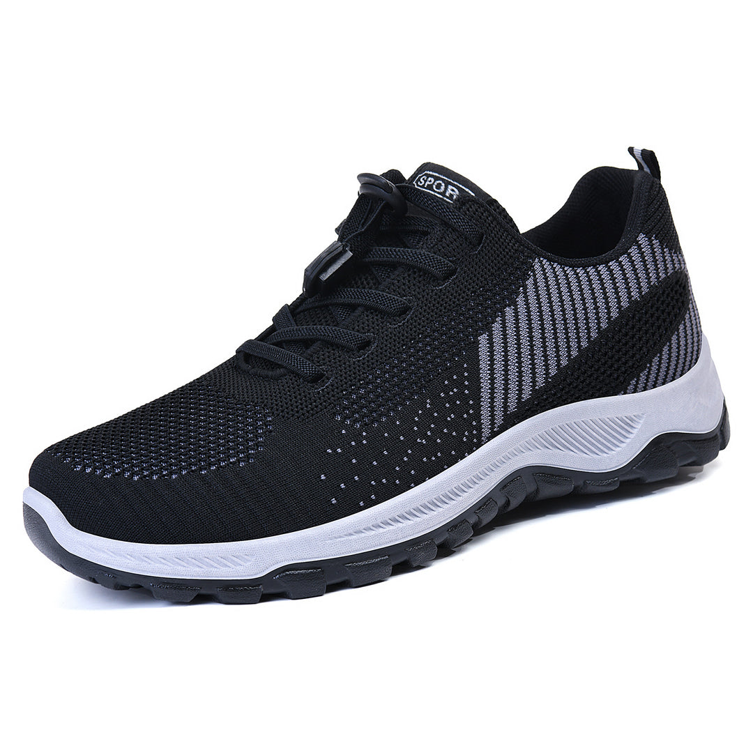 Women's knitted slip-on sports sneaker with quick pull cord Mune Fashion