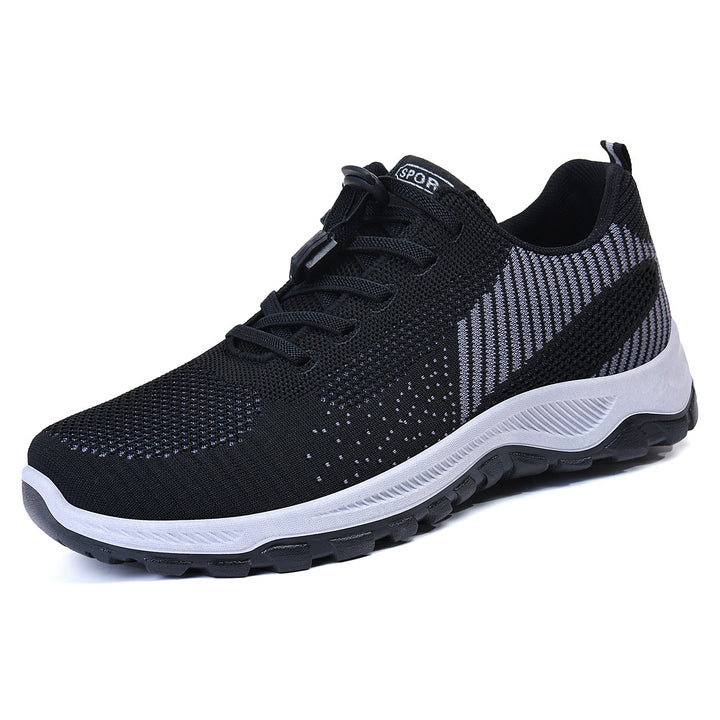 Women's knitted slip-on sports sneaker with quick pull cord Mune Fashion