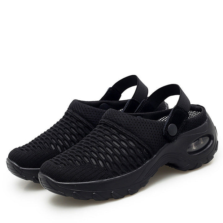 Ladies breathable Slip-On Sneakers with fashionable mesh design Mune Fashion