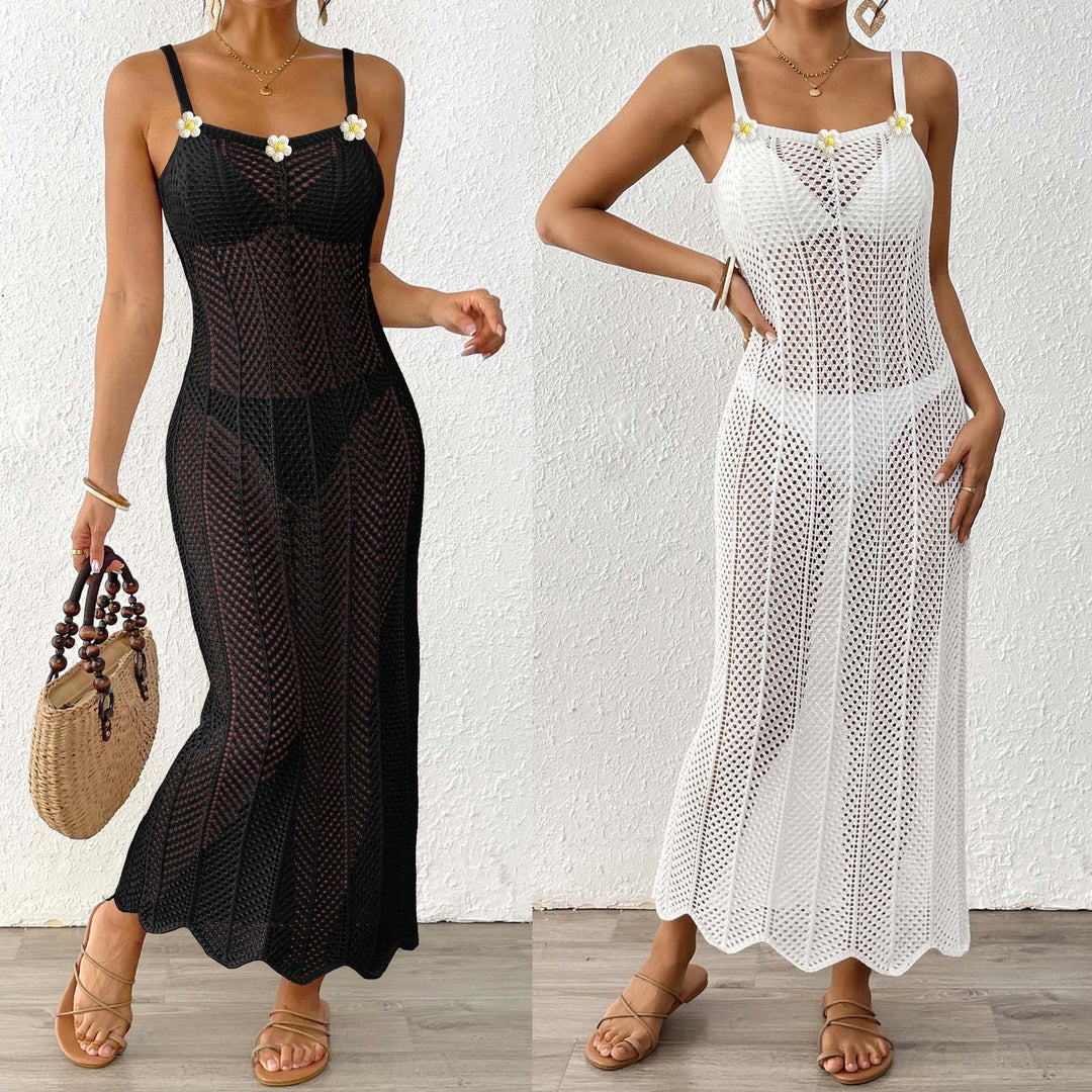 Women's Attractive Crochet Beach Cover-up Mune Fashion