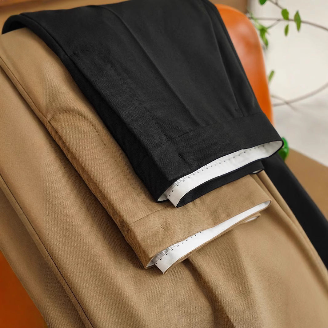 Ladies Elegant and Comfortable Wide Fabric Pants Drune