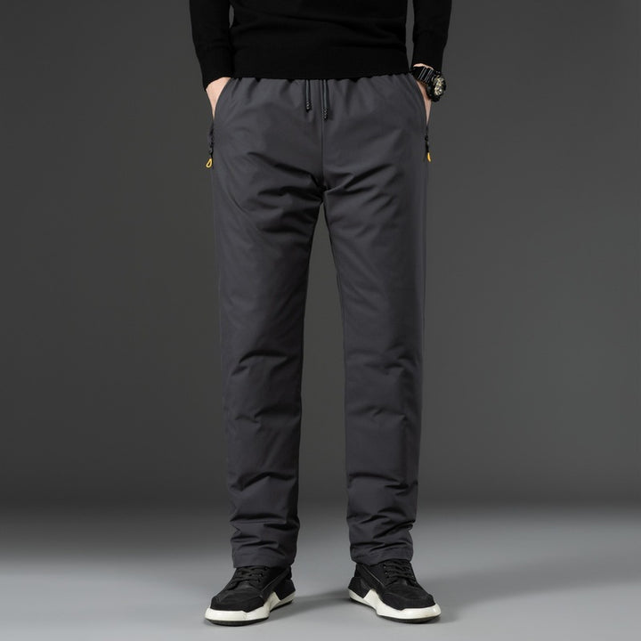 Men's Technical Jogging Pants with High Comfort Waistband, Tapered Cut and Stretch Fabric Mune Fashion