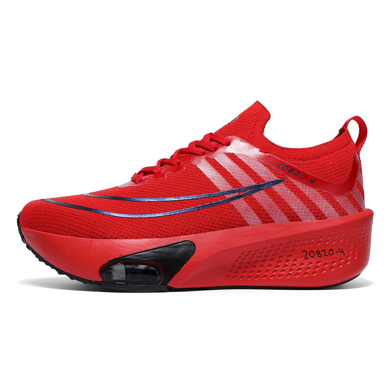 Men's tempo running shoe with foam platform sole and visible cushioning bubble Mune Fashion