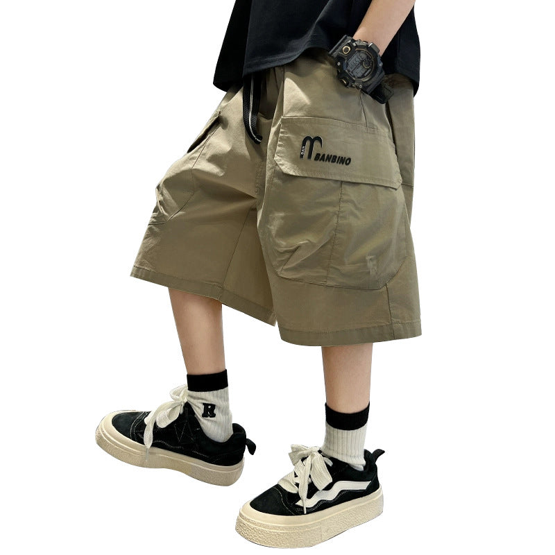 Unisex casual cargo shorts with large pockets Mune Fashion