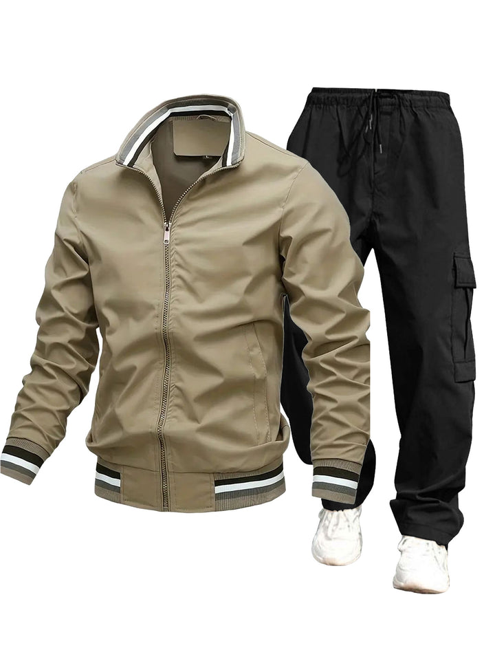 Men's Sports Jacket and Cargo Pants Mune Fashion