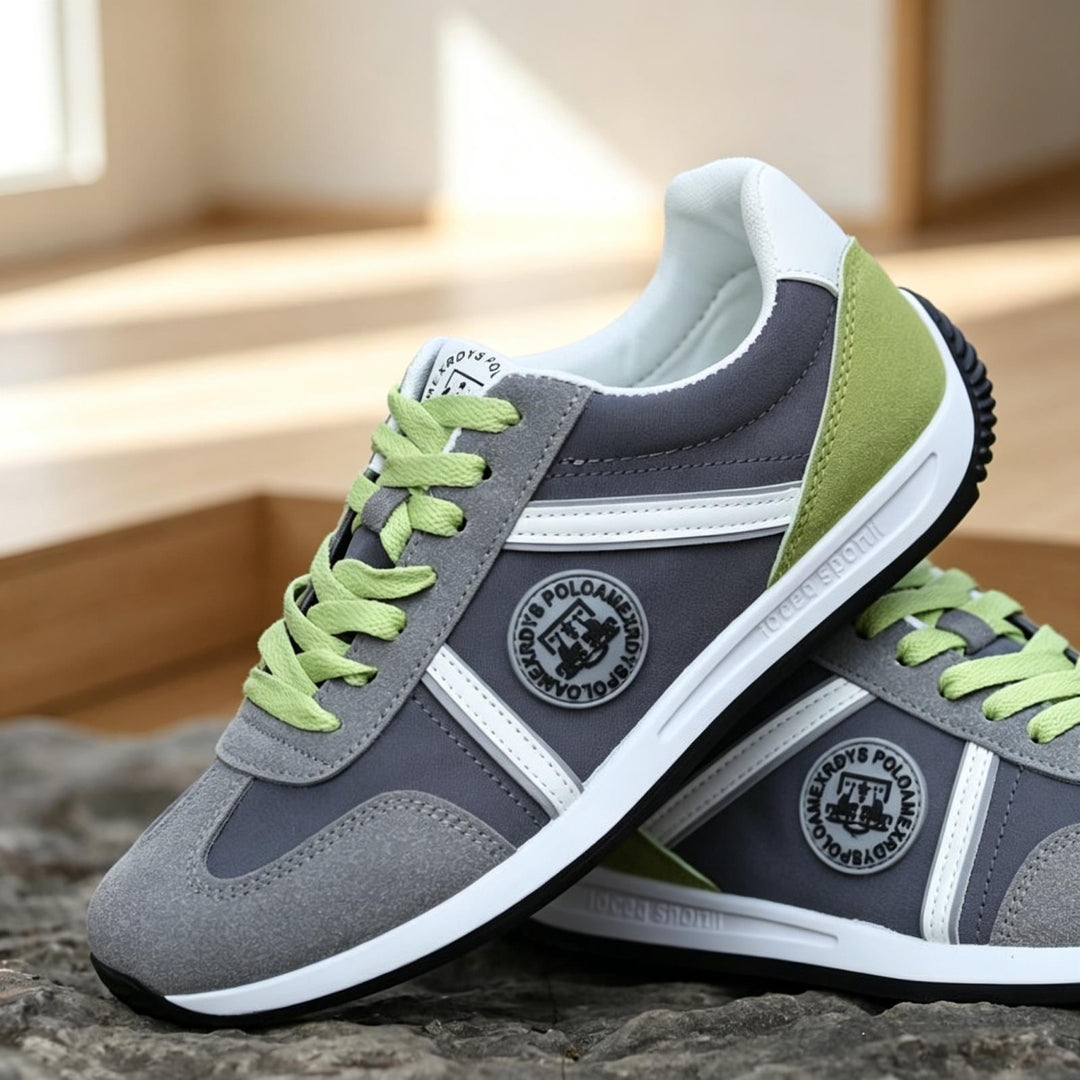 Men's Sporty Sneakers with Breathable Mesh Upper Mune Fashion 1788175413
