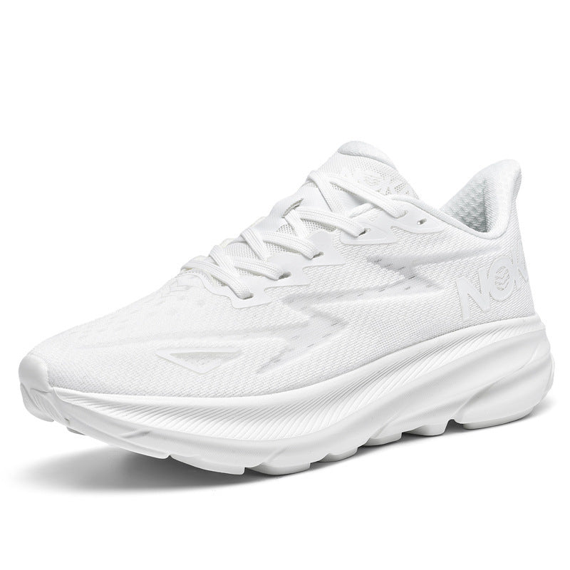 Unisex cushioned street running shoes with maximum EVA midsole and breathable knit upper Mune Fashion