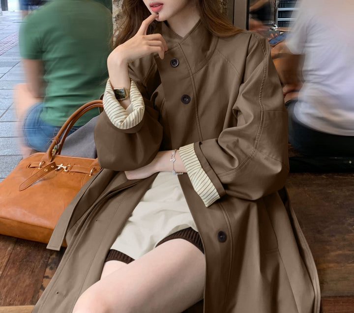 Women's Fashionable and Elegant Transitional Jacket Mune Fashion