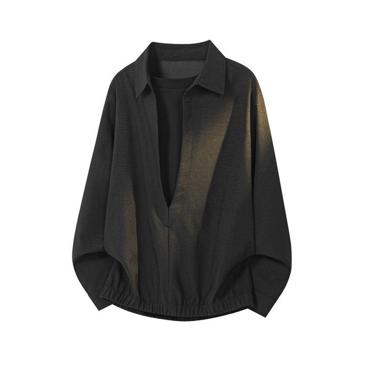 Men's Stylish Shirt with Button Placket Mune Fashion
