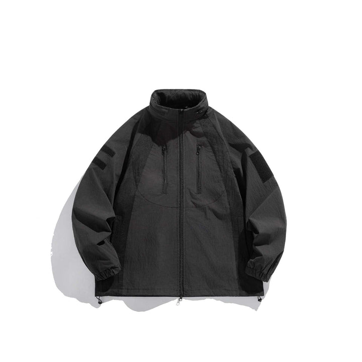 Men's Utility Hooded Parka with Concealed Zippers and Multifunctional Pockets Mune Fashion