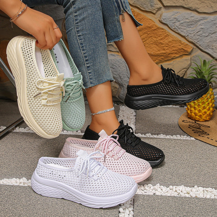 Women's breathable sneakers with elastic upper material and comfortable sole Mune Fashion