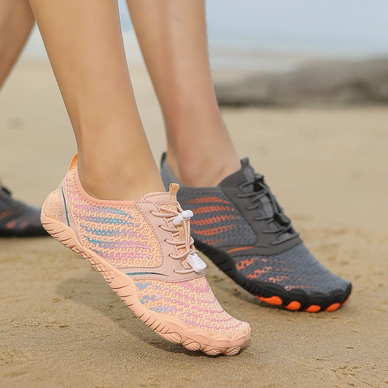 Unisex Flexible Barefoot Water Shoe with Quick Release and Non-Slip Rubber Sole Mune Fashion
