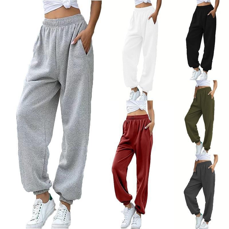 Women's cozy lounge jogging suit set with oversized hoodie and elastic high-waist jogging pants Mune Fashion