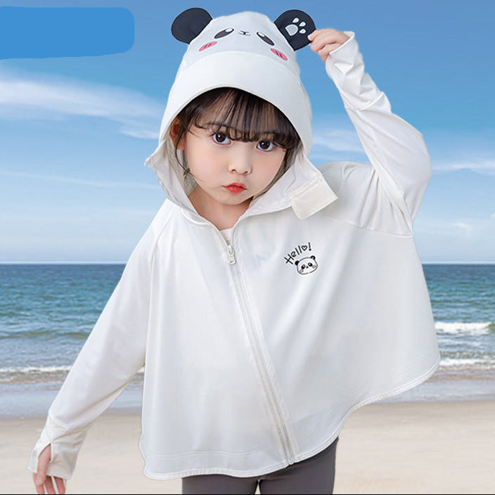 Girls functional UV protection jacket with hood Mune Fashion