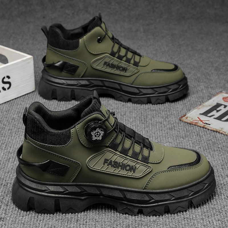 Women's robust outdoor sneakers with innovative quick-lacing system Mune Fashion
