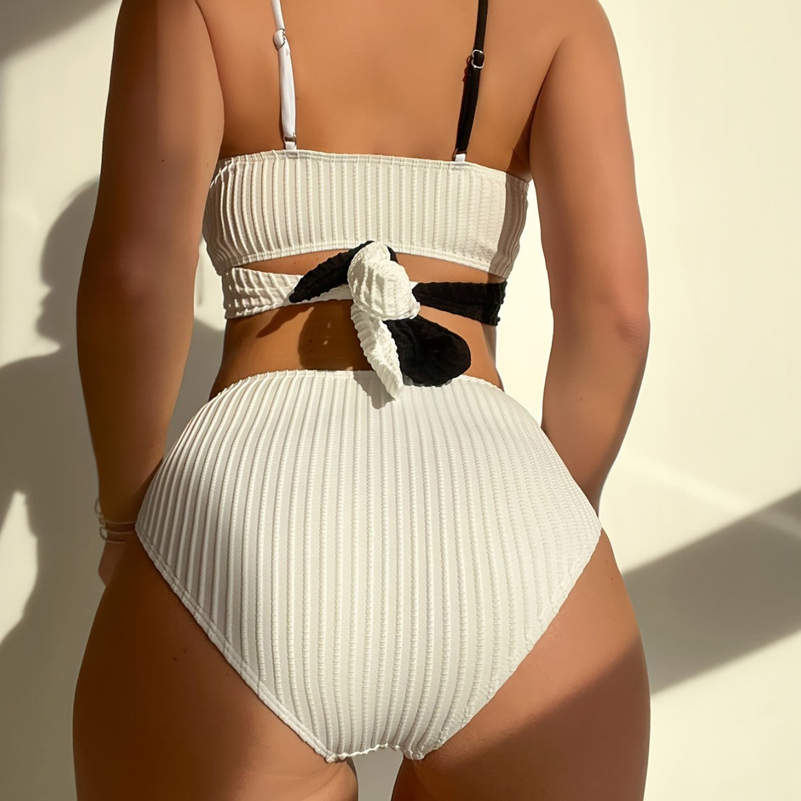 Women's bikini set with sophisticated wrap design and elastic waistband Mune Fashion