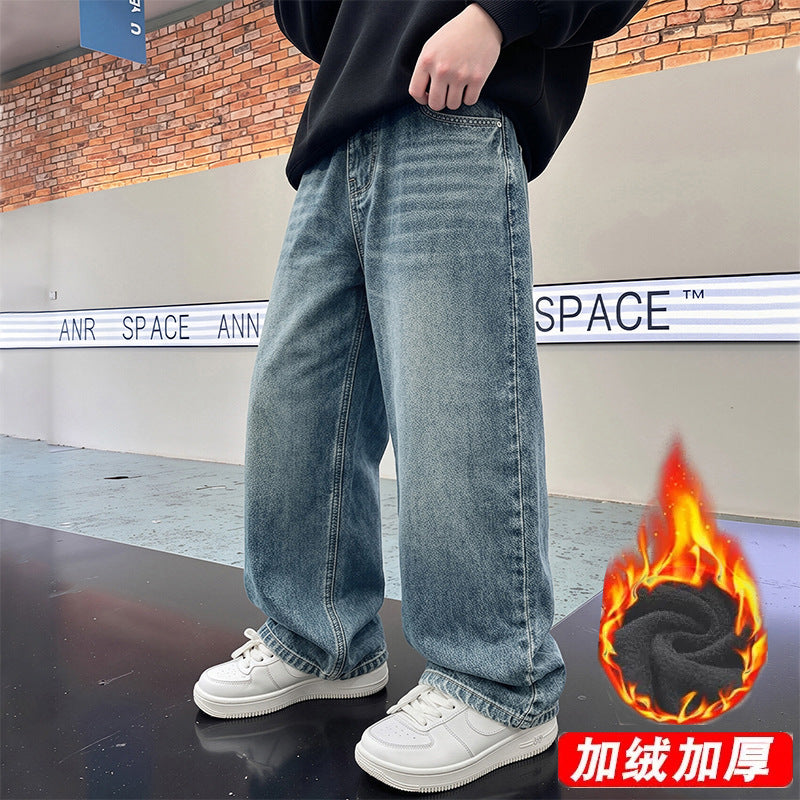 Unisex loose Casual-Jeans in Urban-Style Mune Fashion