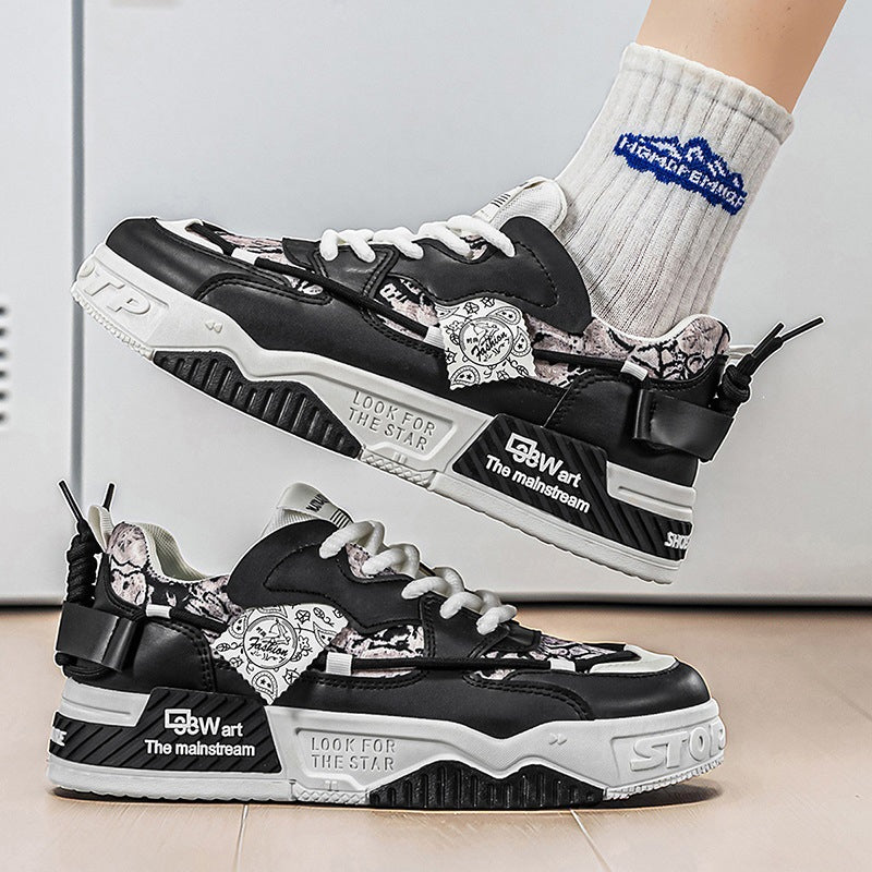 Men's Sporty Sneakers with Urban Design Mune Fashion