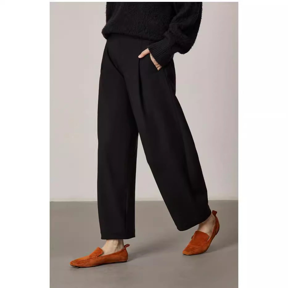 Ladies Elegant and Loose Palazzo Pants Drune