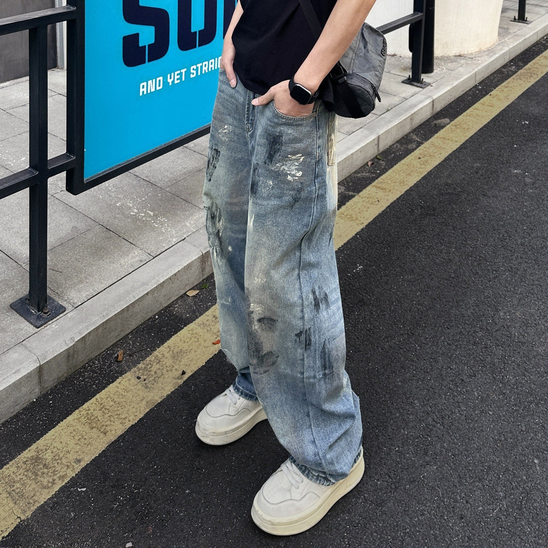 Men's Fashion Baggy Jeans Mune Fashion