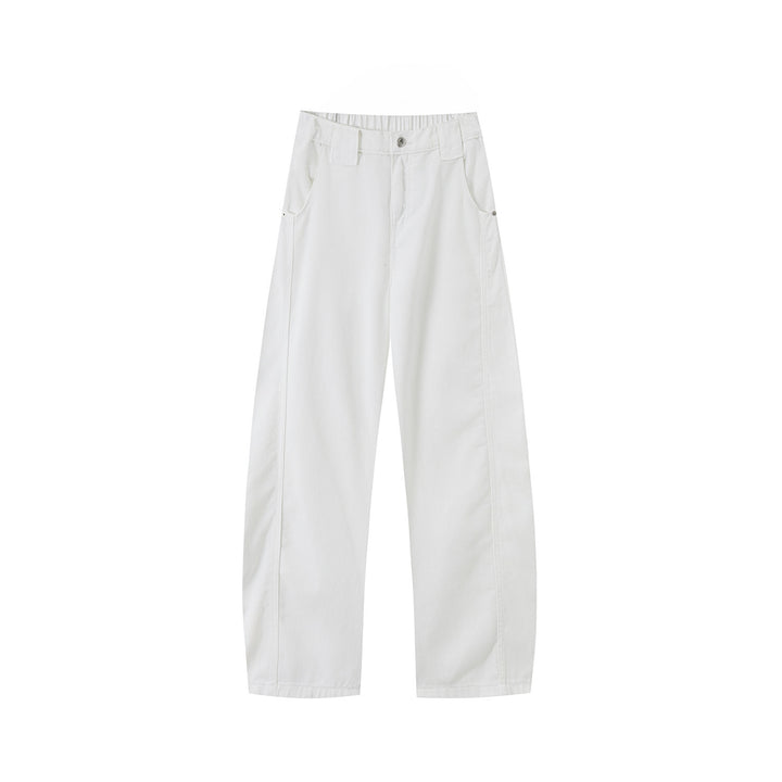 Women Loose-Fit High-Waist Pants Mune Fashion