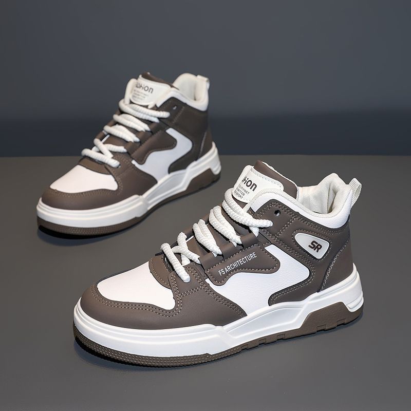 Women's sporty high-top sneakers with slip-resistant sole and padded interior Mune Fashion