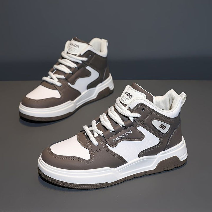 Women's sporty high-top sneakers with slip-resistant sole and padded interior Mune Fashion