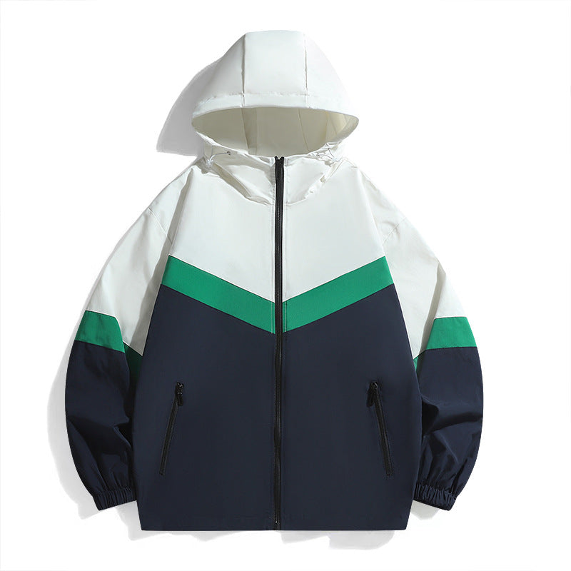 Men's Sporty Transition Jacket with Hood Mune Fashion