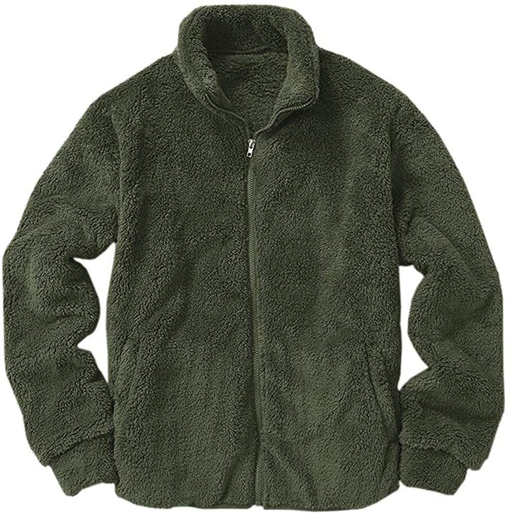Men's Fleece Jacket with Soft Inner Lining and Practical Pockets Mune
