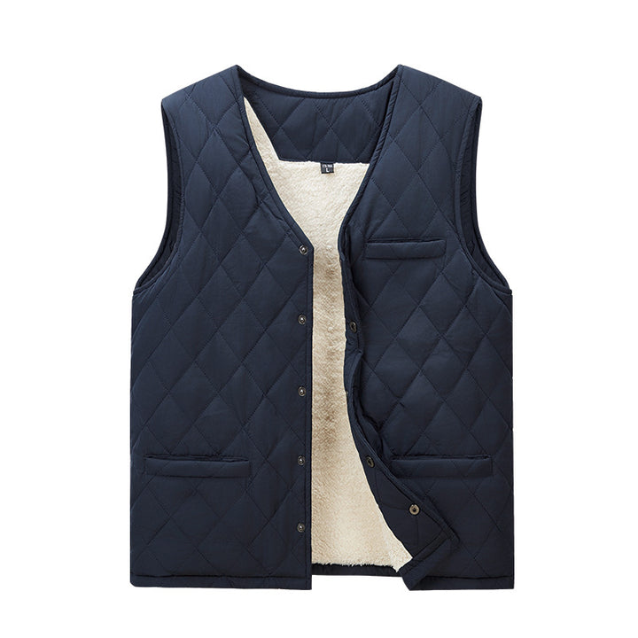 Men's Padded Outdoor Quilted Vest Mune Fashion