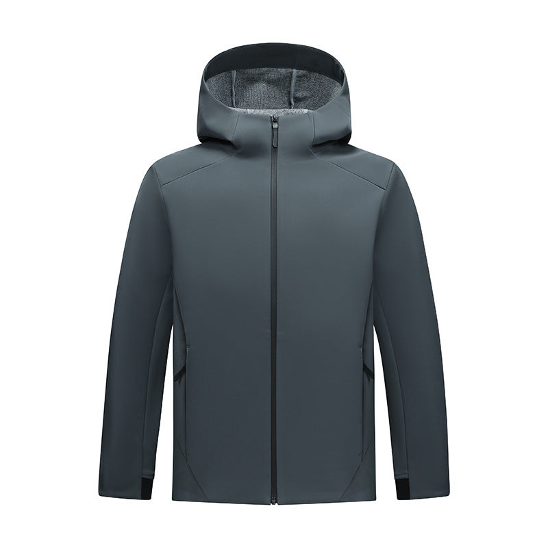 Women's softshell jacket with hood, tailored and windproof outdoor jacket Mune Fashion