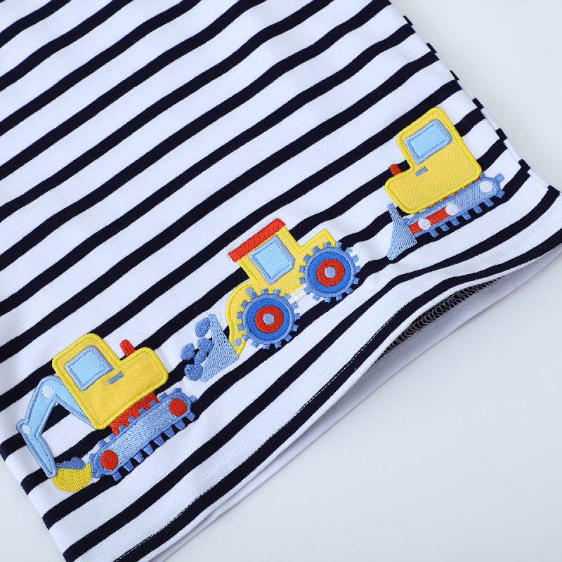 Boys T-Shirt with charming construction vehicle design Mune Fashion