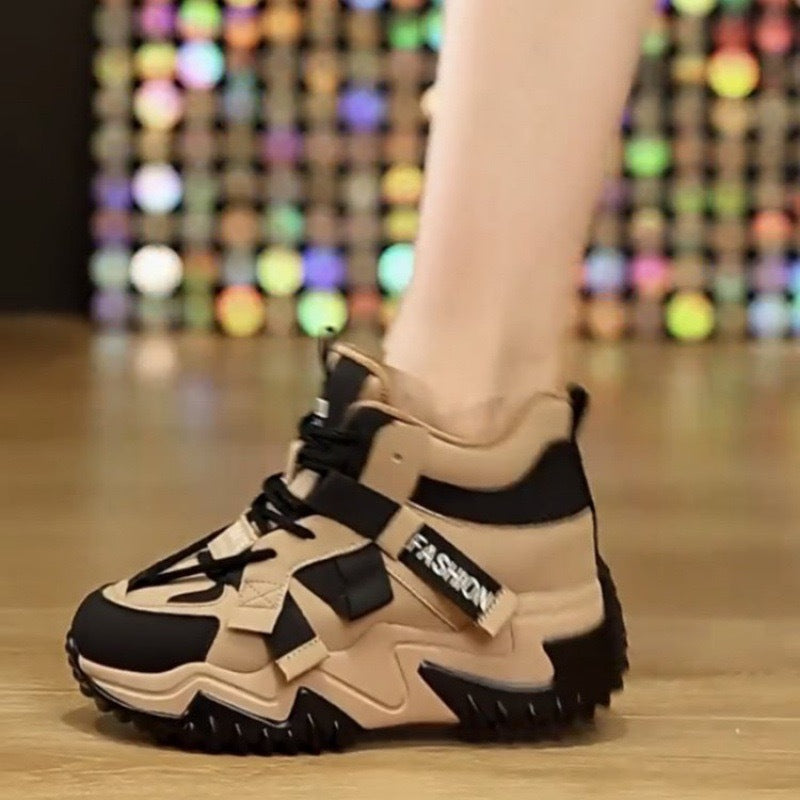 Women High Sneakers with Sporty Design Mune Fashion