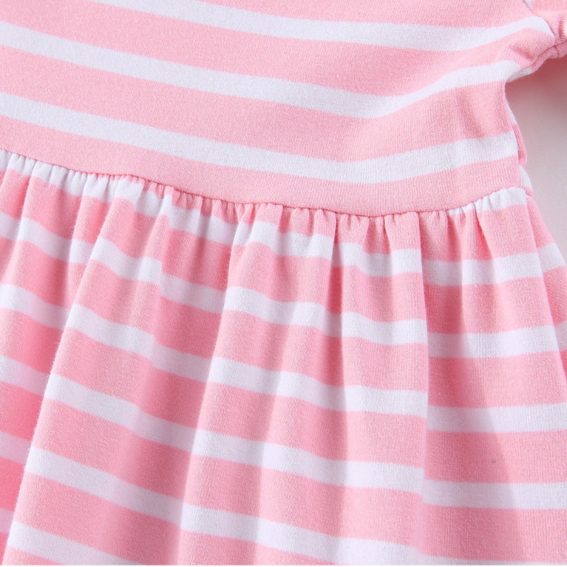 Girl's summer dress with cute bunny appliqués Mune Fashion