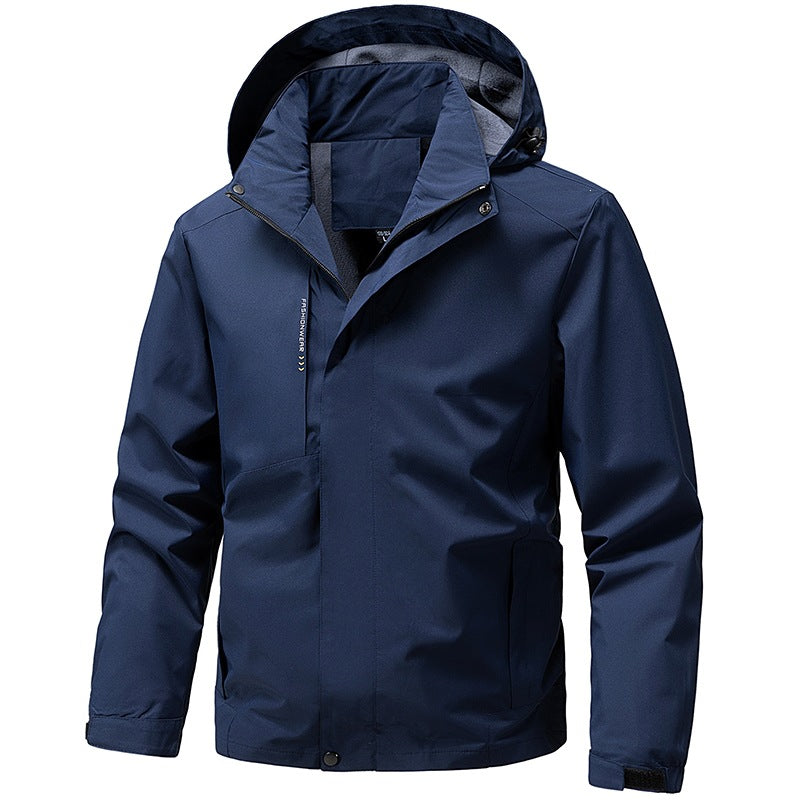 Men's functional jacket with detachable hood Mune Fashion