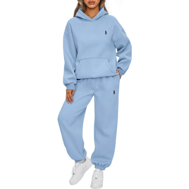 Women Casual Hoodie and Jogging Pants Set Mune Fashion