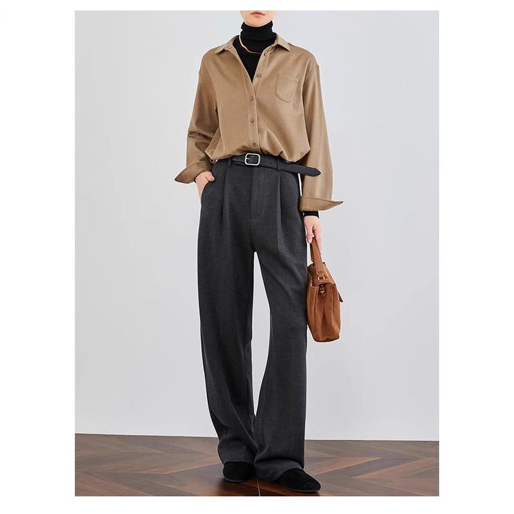 Women Elegant and Casual Cotton Blouse Drune