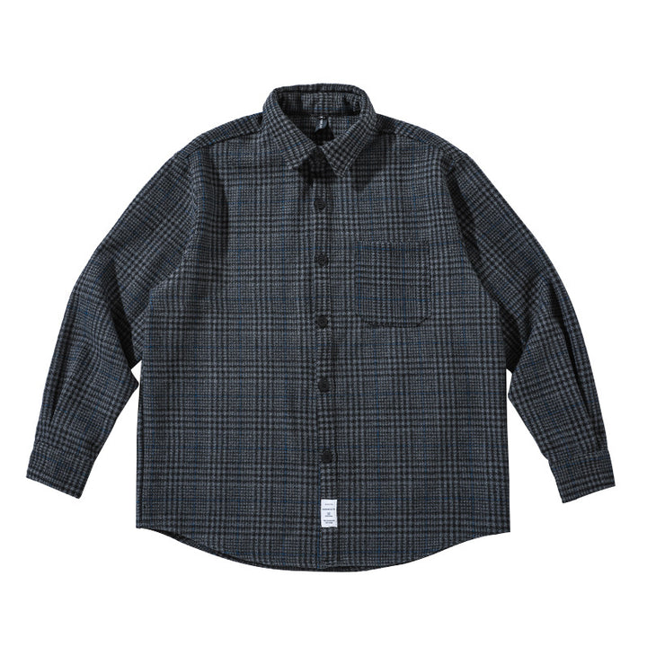 Men's Casual Check Shirt Mune Fashion