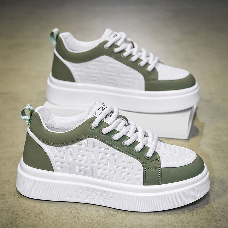Women's Comfortable Sneakers with High Sole Mune Fashion