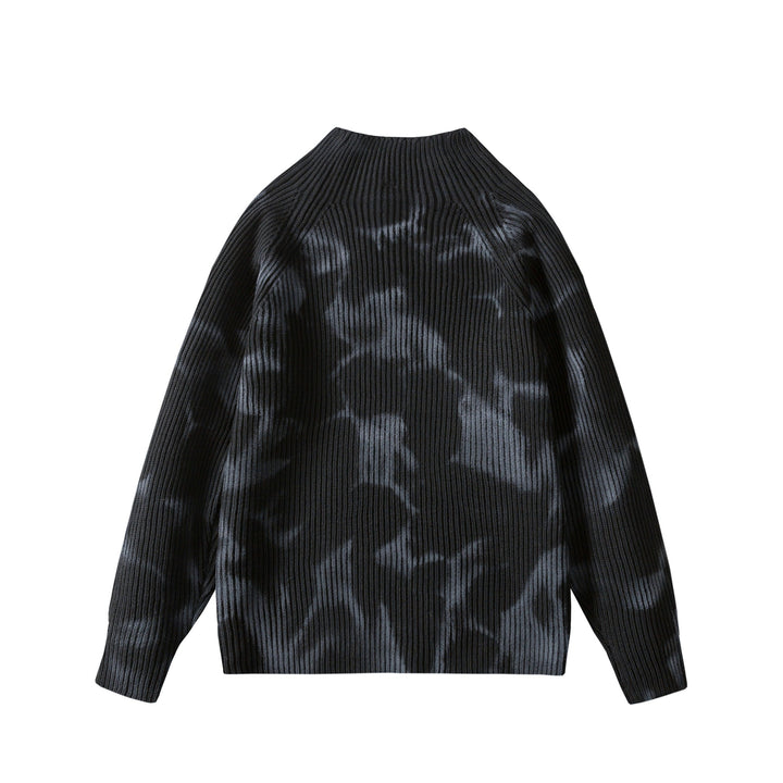 Ladies' Stylish Sweater with Elegant Marble Pattern Mune Fashion