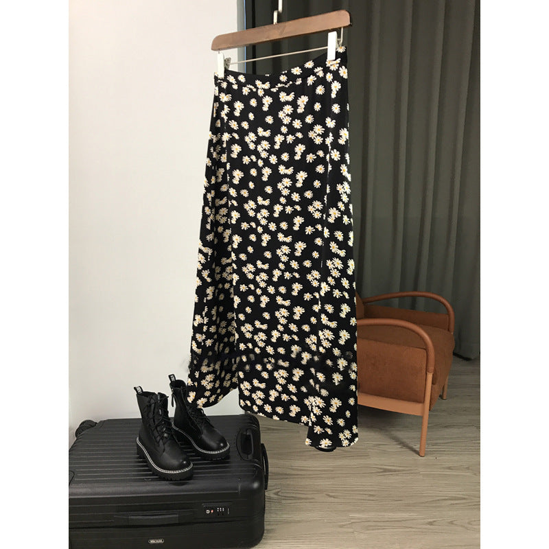 Women Floral Maxi Skirt Mune Fashion