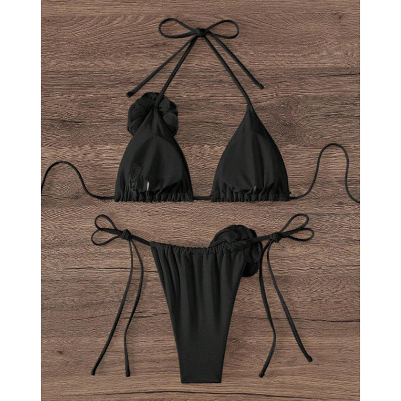 Women's bikini set with floral accents Mune Fashion