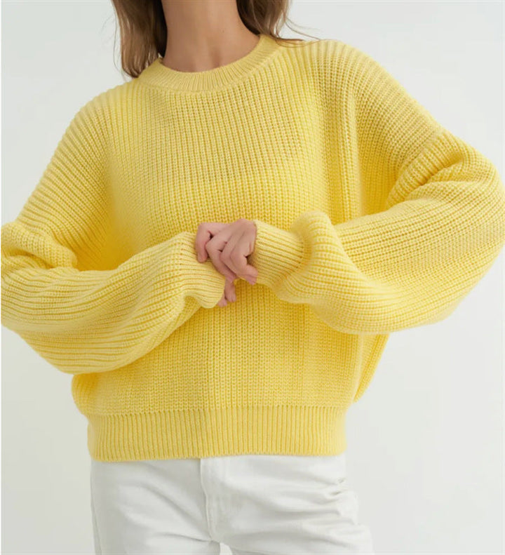 Women's Casual Knit Sweater Mune