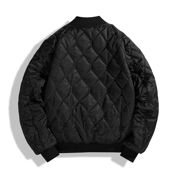 Men's fashionable bomber jacket with high collar Mune Fashion