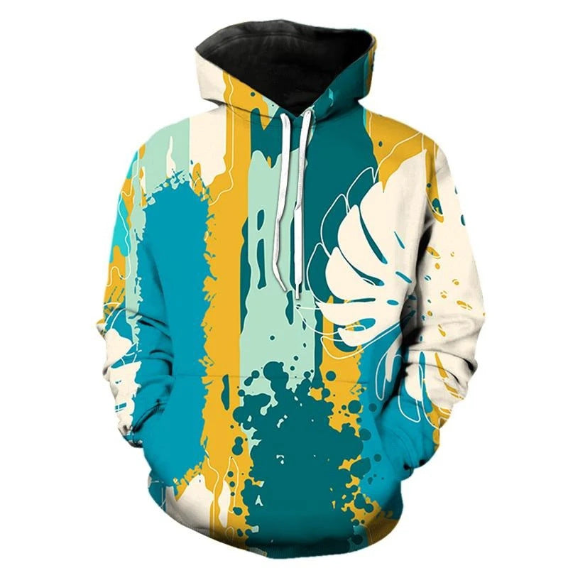 Women Creative Hoodie with Abstract Design Mune Fashion