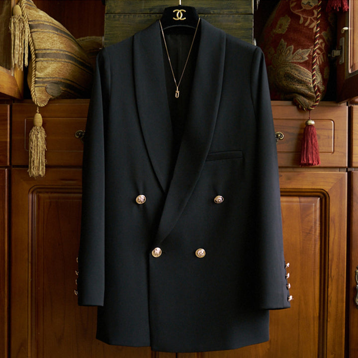 Women Elegant Double-breasted Blazer Mune Fashion 1789268861