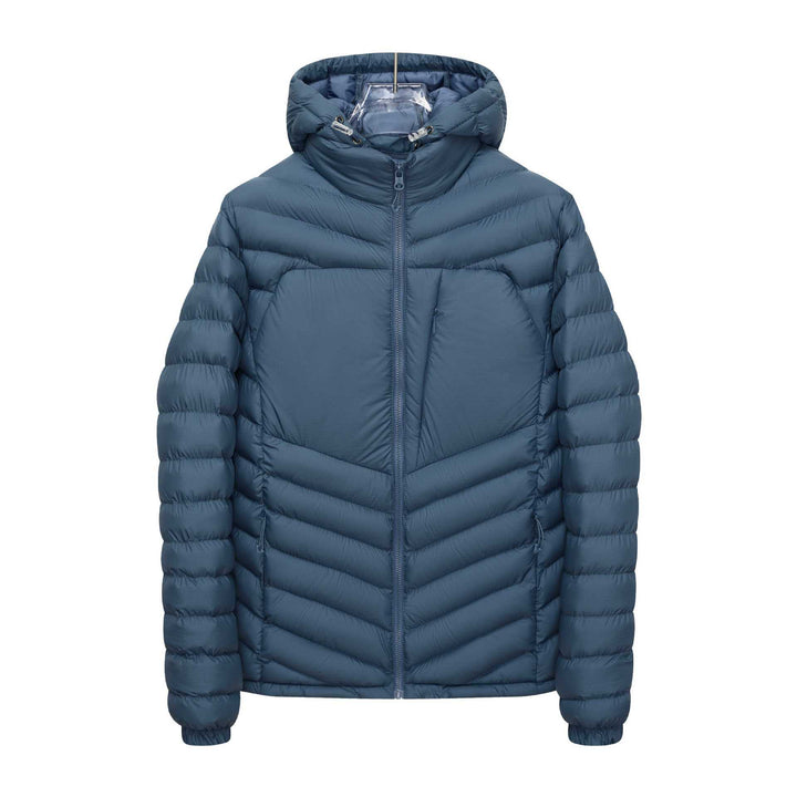 Men's Light and Insulated Hooded Jacket Mune Fashion