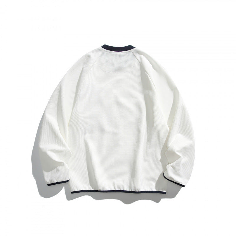 Unisex Oversize Sweatshirt with contrasted chest pocket and raglan sleeves Mune Fashion