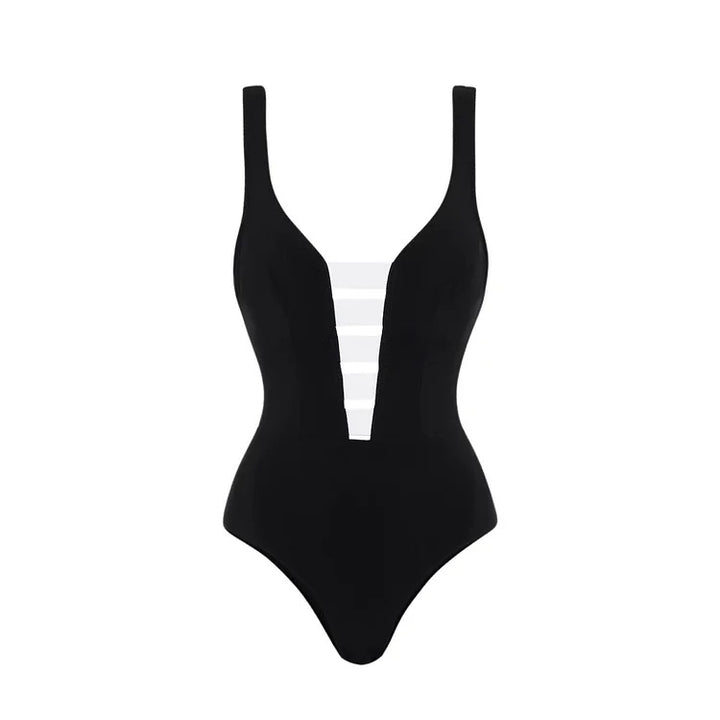 Women's swimsuit with fashionable off-shoulder design and elegant ruffled maxi tube Mune Fashion