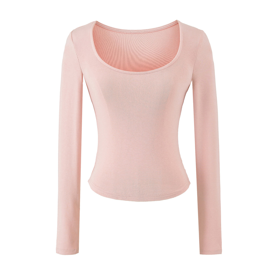 Women's two-piece lounge set made of stretch modal with fitted long-sleeve top and maxi skirt Mune Fashion